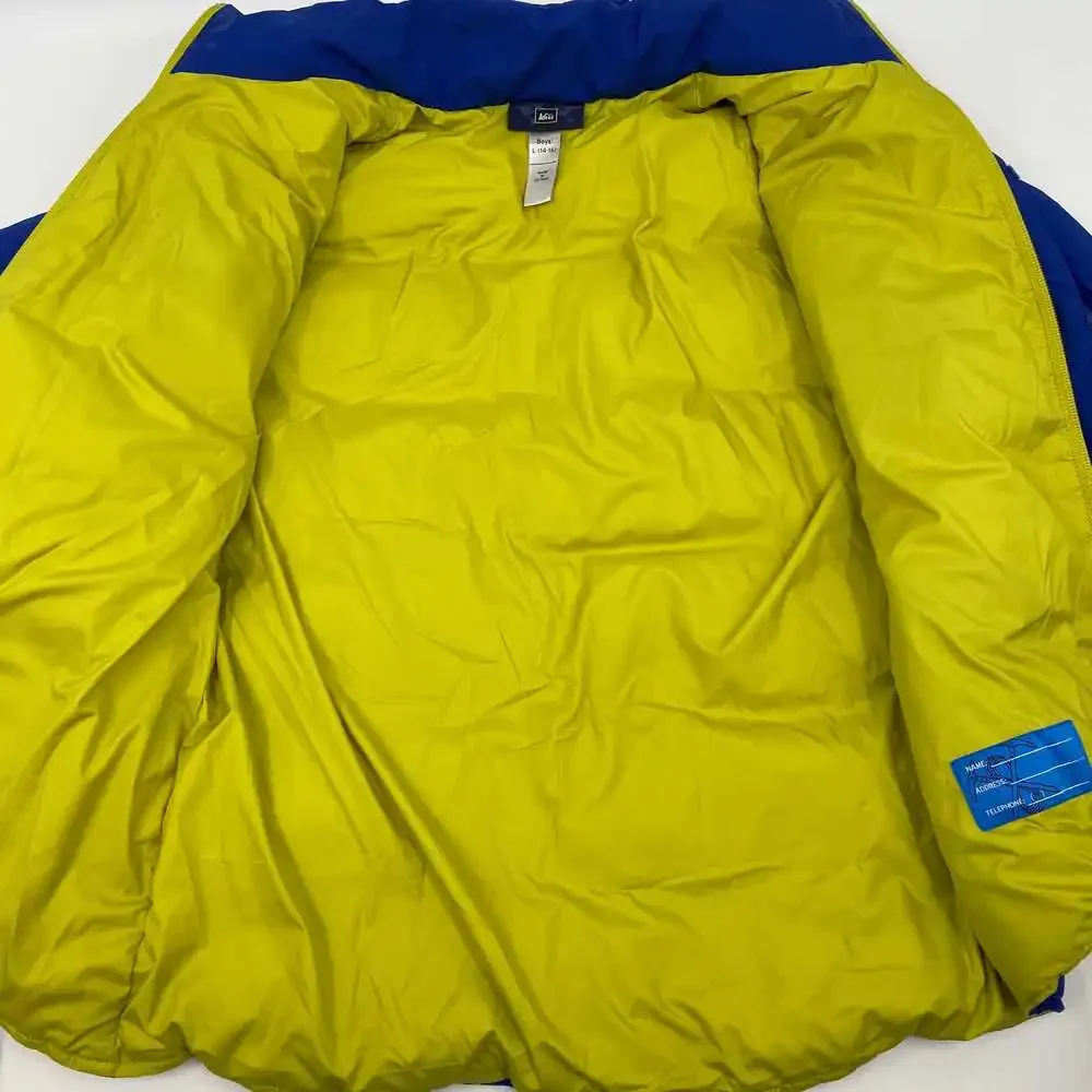 REI Boys Blue Down-Filled Puffer Jacket | Regular 14